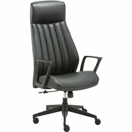 LYS CHAIR, HI BACK, B LEA LYSCH100LABK